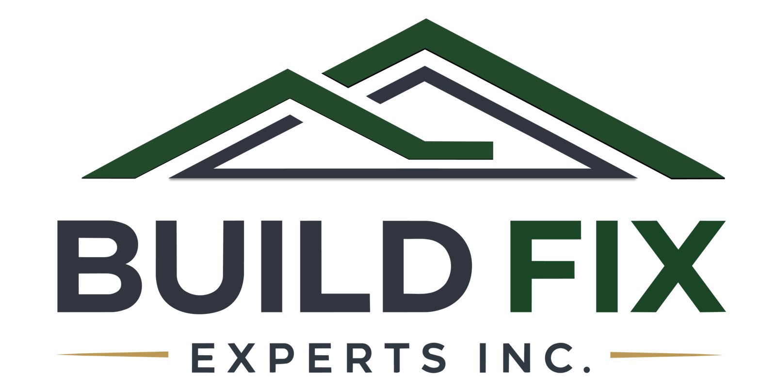 BuildFix Experts Inc. logo with house roof graphic and company name in bold letters.
